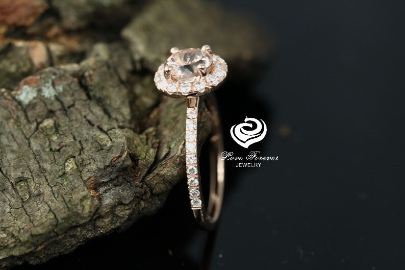 14K Morganite high quality Ring