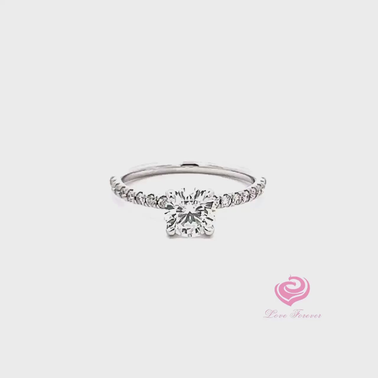 1 Carat IGI Certified D Color VS1 Clarity Round Lab Grown Diamond