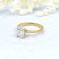 1.50CT Oval Cut Moissanite Engagement Ring 14k Solid Gold, Forever One Oval Cut Moissanite Engagement Ring, Wedding Ring, Anniversary Ring