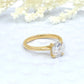 1.50CT Oval Cut Moissanite Engagement Ring 14k Solid Gold, Forever One Oval Cut Moissanite Engagement Ring, Wedding Ring, Anniversary Ring