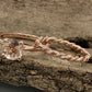 Rose Gold Morganite Engagement Ring 14k Solid Gold, Morganite Solitaire Ring, Morganite Wedding Ring, Morganite Bridal Ring, Wedding Set
