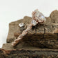1.50ct Oval Moissanite Engagement Ring 14k Rose Gold, Forever One Oval Cut Moissanite Ring, Diamond Wedding Ring, Anniversary Ring