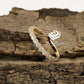 Diamond Half Eternity Wedding Band, Yellow Gold Stackable Wedding Band, Half Eternity Diamond Band