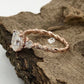 1.50ct Oval Moissanite Engagement Ring 14k Rose Gold, Forever One Oval Cut Moissanite Ring, Diamond Wedding Ring, Anniversary Ring