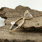 2 CT Hidden Halo Solitaire Ring, Diamond Hidden Halo Round Solitaire Ring, 14k Yellow Gold, Round Engagement Ring, Forever One Hidden Halo