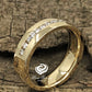 Men's Wedding Band! 6mm Men's Diamonds Wedding Band 14k Yellow Gold Matching Wedding Band Promise Ring Anniversary Ring