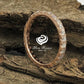Rose Gold Eternity Band in 14k, Diamond Band, Full Eternity Diamond Wedding Band, Diamond Stackable Band