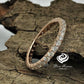 Rose Gold Eternity Band in 14k, Diamond Band, Full Eternity Diamond Wedding Band, Diamond Stackable Band
