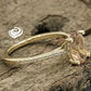 14k Yellow Gold Engagement Ring Morganite Ring Diamond Ring 8x6mm Oval Cut Morganite Diamond Wedding Ring