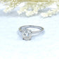 2.0 CT Forever One Oval Moissanite Engagement Ring, Oval Cut Engagement Ring, Thin Band Oval Ring