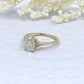 14k Yellow Gold Diamond Engagement Ring, 1.50 CT Oval Cut Forever One Moissanite Engagement Ring, Oval Cut Solitaire Wedding Ring