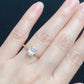 1.50CT Oval Cut Moissanite Engagement Ring 14k Solid Gold, Forever One Oval Cut Moissanite Engagement Ring, Wedding Ring, Anniversary Ring
